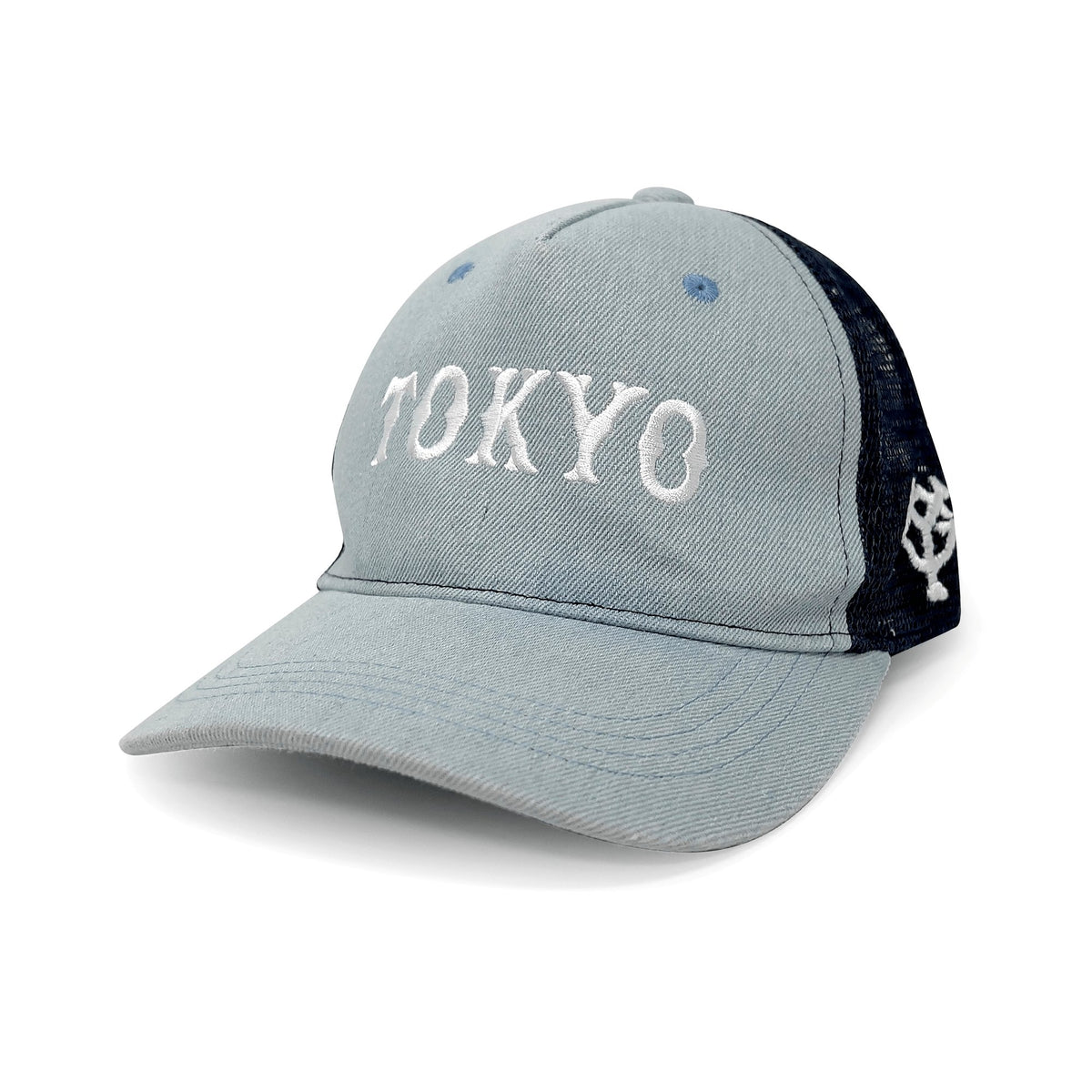 Retro Japan Tokyo Yomiuri Giants Greenfield Summer Promotional Hat Cap Blue - Sugoi JDM