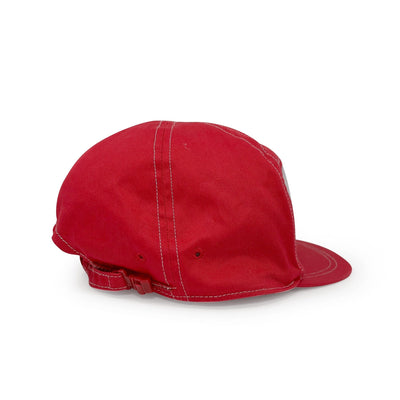 Retro Japanese JDM Nissan Red Stage Mechanic Uniform Hat Cap Red - Sugoi JDM