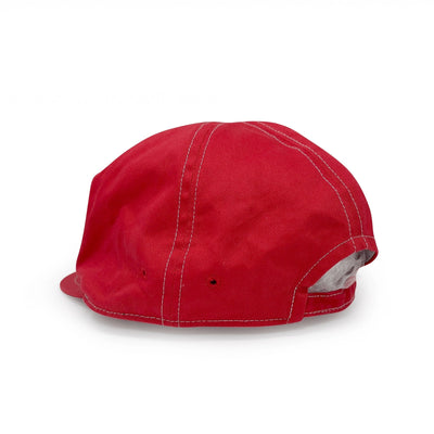 Retro Japanese JDM Nissan Red Stage Mechanic Uniform Hat Cap Red - Sugoi JDM