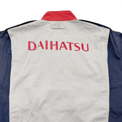 Retro JDM Daihatsu Mini Kei Car Truck Work Tsunagi Coveralls Uniform Grey - Sugoi JDM