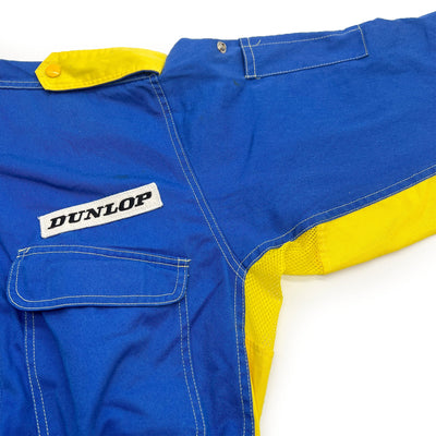 Retro JDM Dunlop Japan Autoland Summer Coveralls Tsunagi Mechanic Suite - Sugoi JDM
