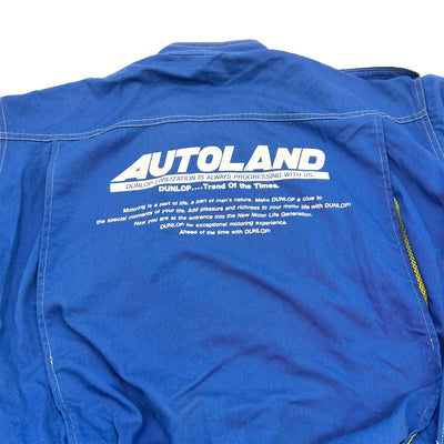 Retro JDM Dunlop Japan Autoland Summer Coveralls Tsunagi Mechanic Suite - Sugoi JDM