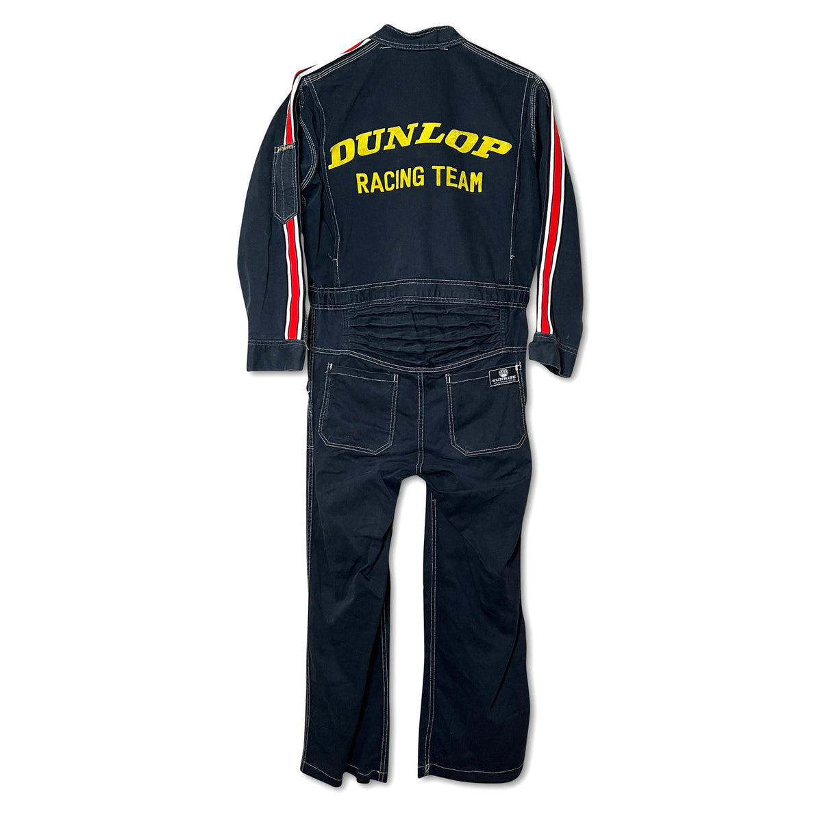 Retro JDM Dunlop Racing Jumpsuit Coveralls Tsunagi Mechanic Suite - Sugoi JDM