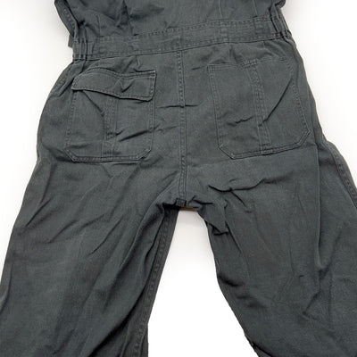 Retro JDM Japan Altia Nissan Tsunagi Mechanics Coverall Jumpsuit Black - Sugoi JDM