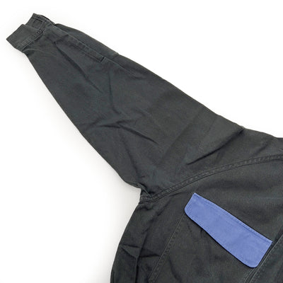 Retro JDM Japan Altia Nissan Tsunagi Mechanics Coverall Jumpsuit Black - Sugoi JDM
