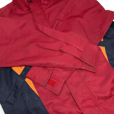 Retro JDM Japan ENEOS Oil Gas Station Workwear Jacket Jumper - Sugoi JDM