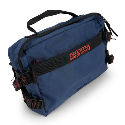 Retro JDM Japan Honda Motorsports Racing Hip Pack Shoulder Bag Blue - Sugoi JDM