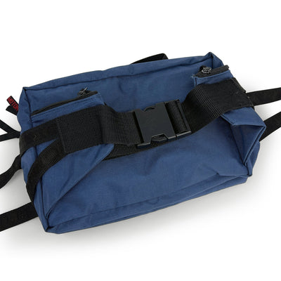 Retro JDM Japan Honda Motorsports Racing Hip Pack Shoulder Bag Blue - Sugoi JDM