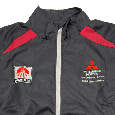 Retro JDM Japan Mitsubishi Motors eK X Wagon Lotas Club Staff Jacket - Sugoi JDM