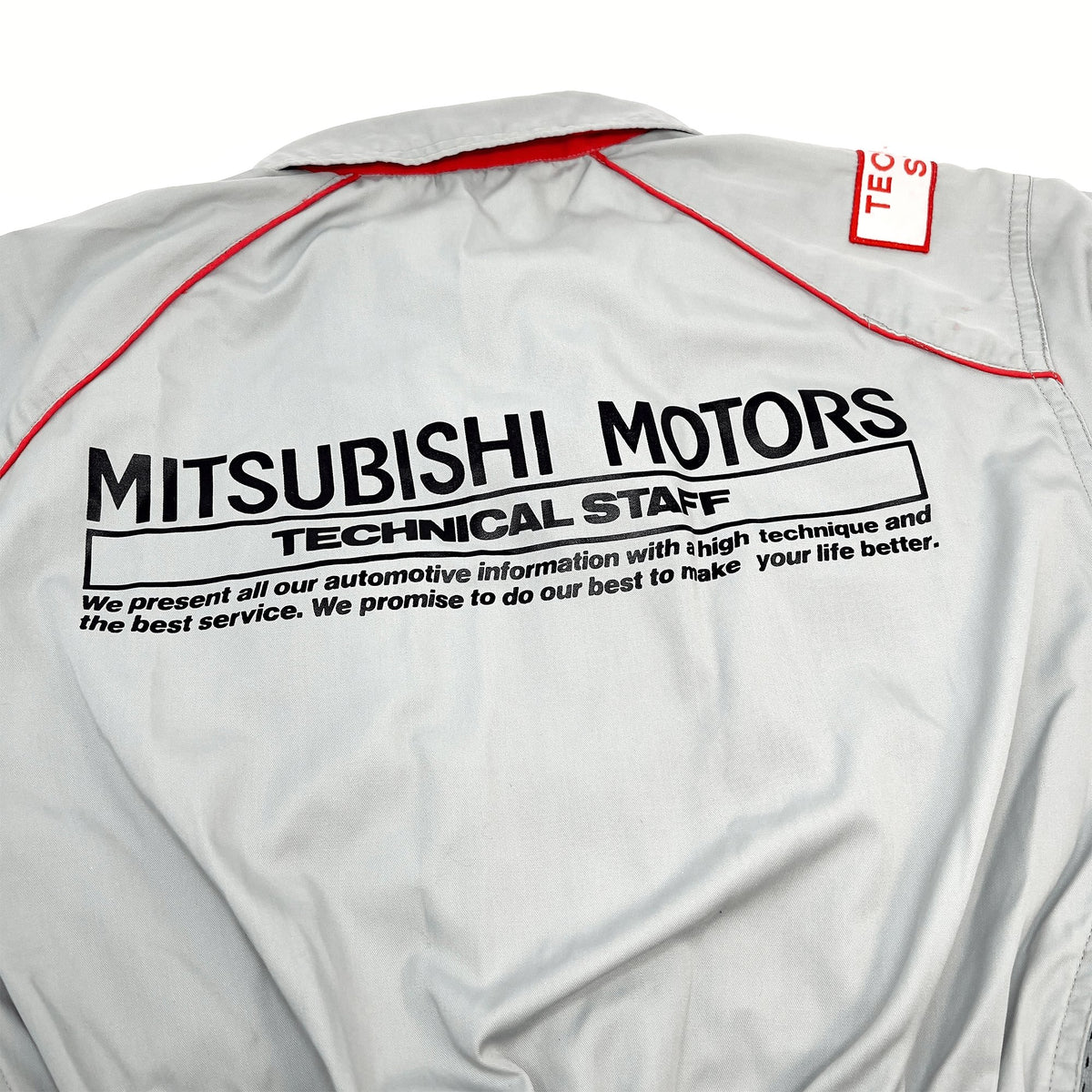 Retro JDM Japan Mitsubishi Motors Kanagawa Coveralls Tsunagi Mechanic Suite - Sugoi JDM