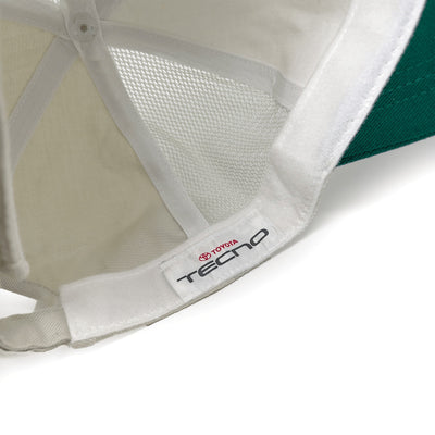 Retro JDM Japan Toyota Toyopet Tecno Mechanics Summer Mesh Hat Cap Green - Sugoi JDM