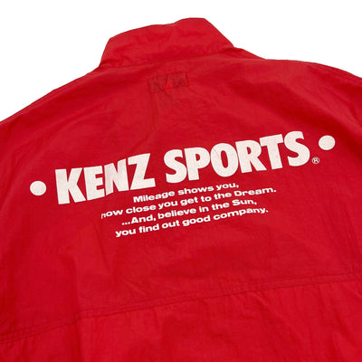 Retro JDM Japanese Kenz Sports Motorcycle Tuner Nylon Jumper Jacket - Sugoi JDM