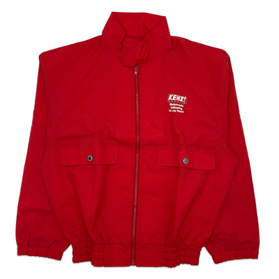 Retro JDM Japanese Kenz Sports Motorcycle Tuner Nylon Jumper Jacket - Sugoi JDM