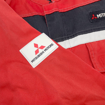 Retro JDM Ralliart Mitsubishi Motors Jumpsuit Coveralls Tsunagi Mechanic Suite - Sugoi JDM
