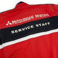 Retro JDM Ralliart Mitsubishi Motors Jumpsuit Coveralls Tsunagi Mechanic Suite - Sugoi JDM