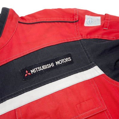 Retro JDM Ralliart Mitsubishi Motors Jumpsuit Coveralls Tsunagi Mechanic Suite - Sugoi JDM