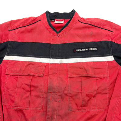 Retro JDM Ralliart Mitsubishi Motors Jumpsuit Coveralls Tsunagi Mechanic Suite - Sugoi JDM