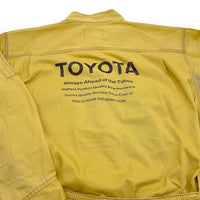 Retro JDM Toyota Corporate Coveralls Summer Tsunagi Mechanic Suite Brown - Sugoi JDM