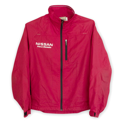 Retro JDM Workwear Nissan Prince Shizuoka Japan Jacket Coat Red - Sugoi JDM