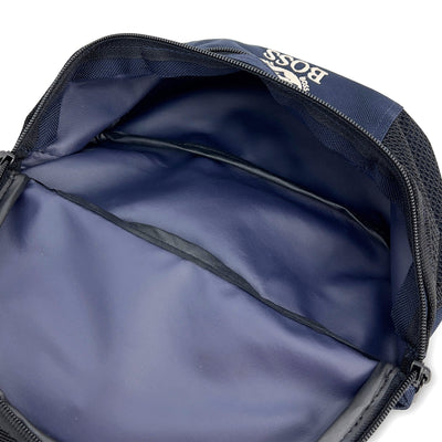 Retro Limited Edition Japan Suntory Boss Boston Coffee Hip Pack Bag Blue - Sugoi JDM