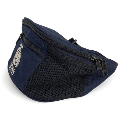 Retro Limited Edition Japan Suntory Boss Boston Coffee Hip Pack Bag Blue - Sugoi JDM