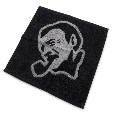 Retro Limited Edition Japan Suntory Boss Coffee Face Towel Black - Sugoi JDM