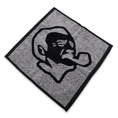 Retro Limited Edition Japan Suntory Boss Coffee Face Towel Black - Sugoi JDM