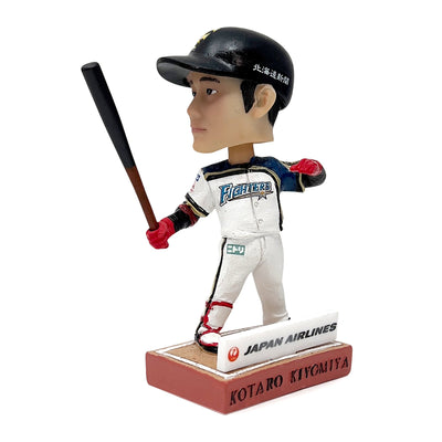 Retro Limited Japan Nippon Ham Fighters Kotaro Kiyomiya Bobblehead Batter - Sugoi JDM