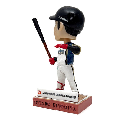 Retro Limited Japan Nippon Ham Fighters Kotaro Kiyomiya Bobblehead Batter - Sugoi JDM