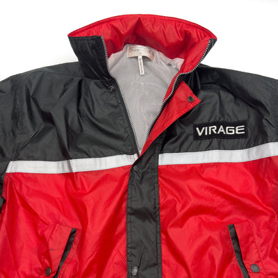 Retro Mitsubishi Motors Virage Mirage Lancer Staff Mechanic Hoodie Jacket - Sugoi JDM