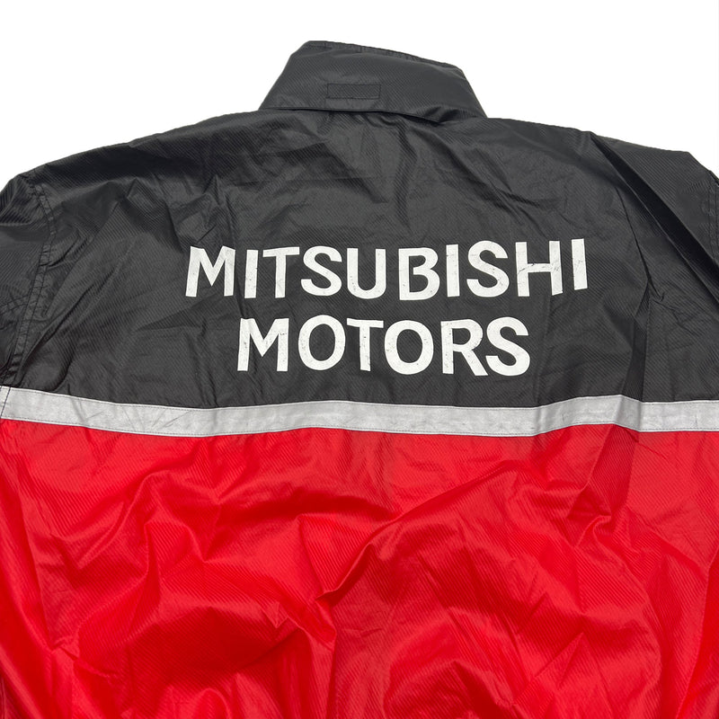 Retro Mitsubishi Motors Virage Mirage Lancer Staff Mechanic Hoodie Jacket - Sugoi JDM