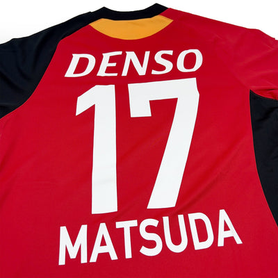 Retro New J1 League Japan Soccer Riki Matsuda Nagoya Grampus Toyota Jersey - Sugoi JDM