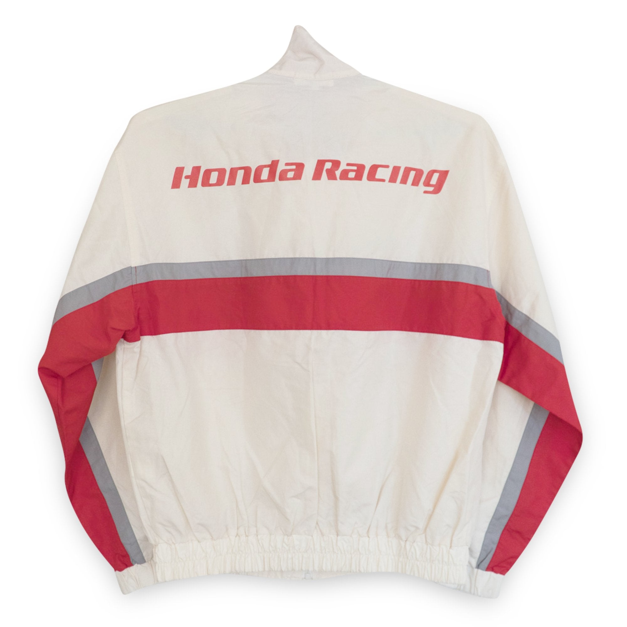 Retro Showa Era JDM Japan Honda Racing Team Light Jacket White – Sugoi JDM