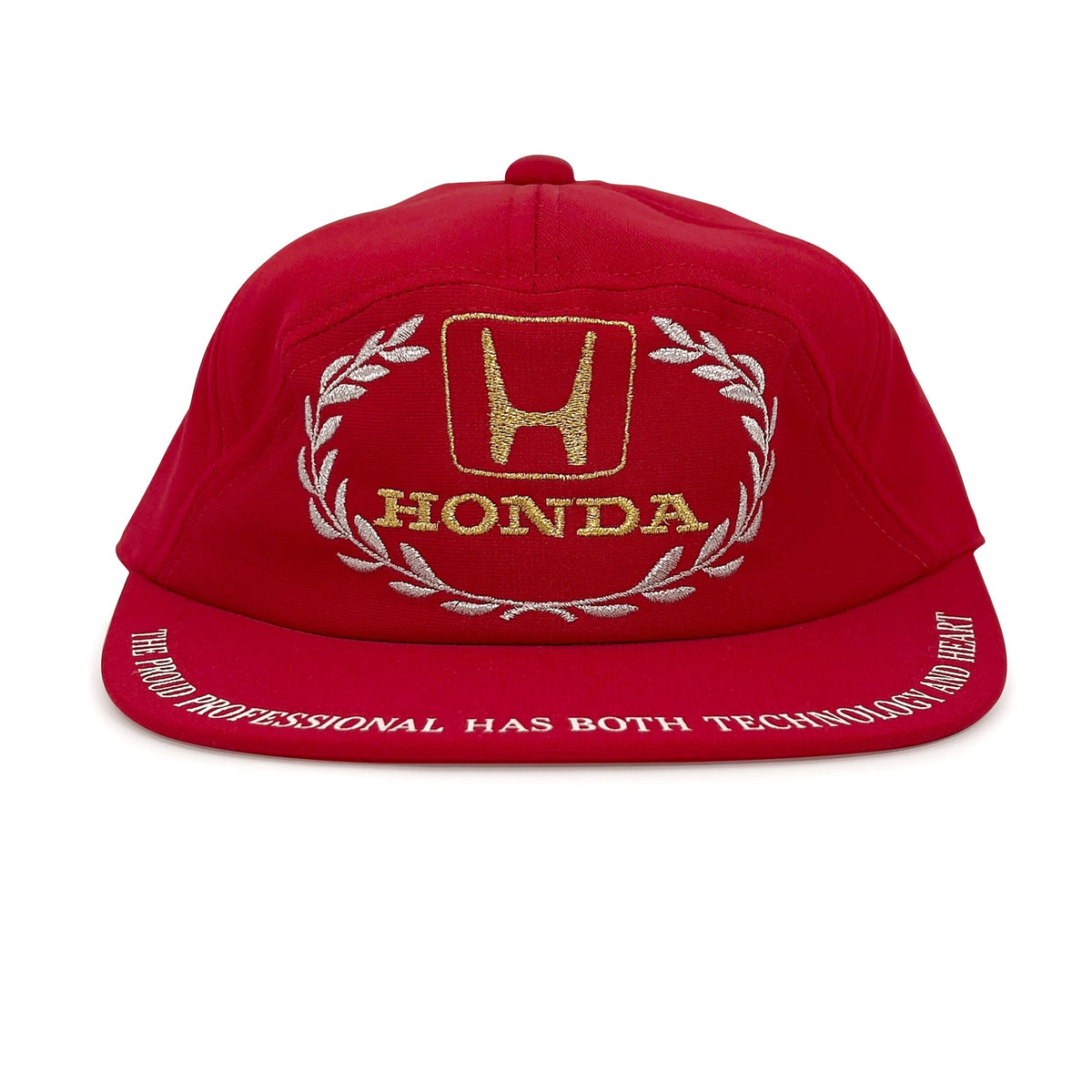 Retro Showa Era JDM Japan Honda Racing Victory Hat Cap Red - Sugoi JDM