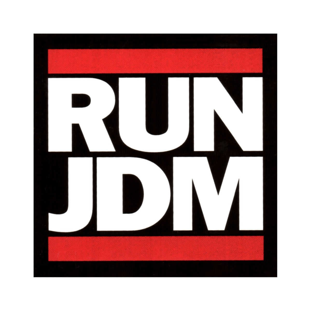Retro Style RUN JDM Premium Quality Sticker Decal - Sugoi JDM
