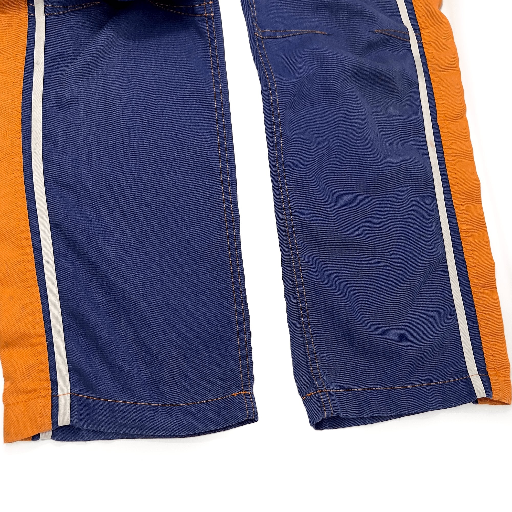 Retro Toyota Vista Tecno Summer Tsunagi Automotive Mechanic Jumpsuit Blue - Sugoi JDM