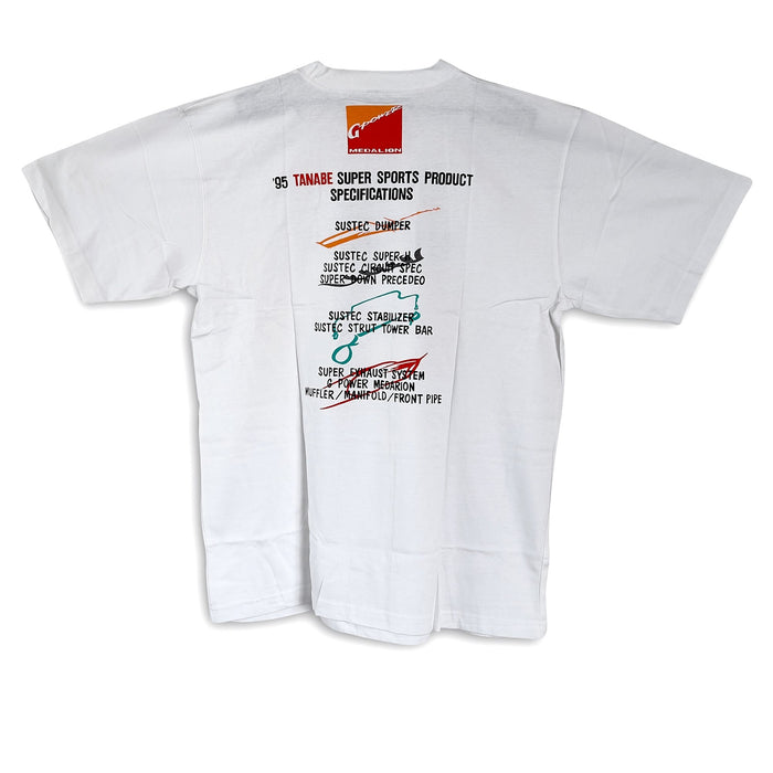 Vintage 1995 Japan JDM Tanabe Racing Super Sports Product T Shirt - Sugoi JDM