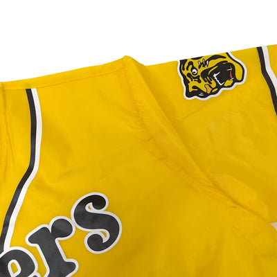 Vintage 2003 Japan Hanshin Tigers Baseball Windbreaker Jersey Shirt + CD - Sugoi JDM