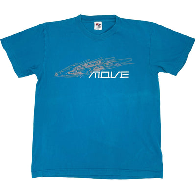 Vintage Deadstock Move Kazama Kei Office D1GP Drift Team T-Shirt - Sugoi JDM