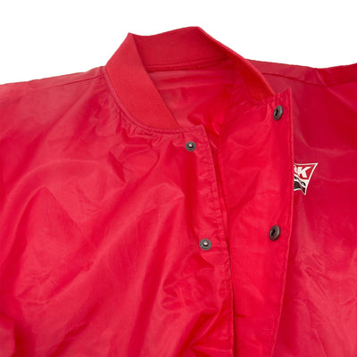 Vintage Genuine Japan 1990s Lark McLaren GTR F1 Racing Team Jacket Red - Sugoi JDM