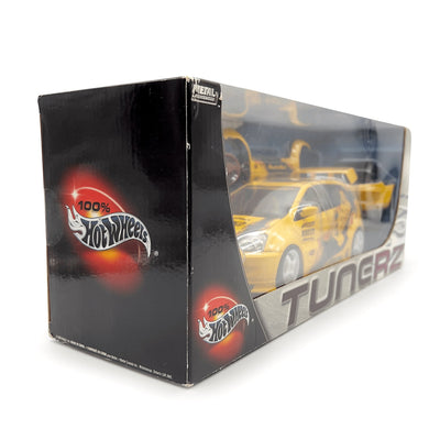 Vintage Hot Wheels Tunerz Eibach Honda Civic Si Diecast Car Yellow 1:18 - Sugoi JDM