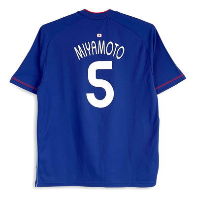 Vintage J League JFA Japan Tsuneyasu Miyamoto World Cup Jersey 1996 - Sugoi JDM