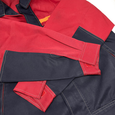 Vintage Japan ENEOS Nisseki Gas Station Heavy Duty Workwear Jacket - Sugoi JDM