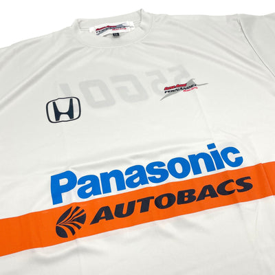 Vintage Japan JDM Autobacs ARTA Panasonic Honda 55 GO Indy Team Shirt - Sugoi JDM
