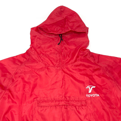 Vintage Japan JDM Toyota Formula 1 F1 Windbreaker Jacket Hoodie Red 2008 - Sugoi JDM