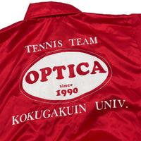 Vintage Japan Kokugakuin University Optica Tennis Team School Jacket - Sugoi JDM
