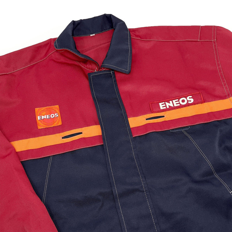 Vintage JDM Japan ENEOS Gas Station Heavy Duty Workwear Jacket - Sugoi JDM