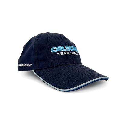 Vintage JDM Japan JGTC 2005 Calsonic Impul Super GT Team Felt Hat Cap - Sugoi JDM