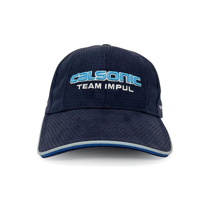 Vintage JDM Japan JGTC 2005 Calsonic Impul Super GT Team Felt Hat Cap - Sugoi JDM