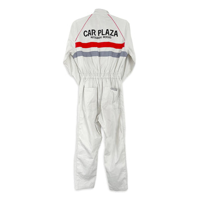 Vintage JDM Japan Mitsubishi Motors Car Plaza Coveralls Tsunagi Mechanic Suite - Sugoi JDM